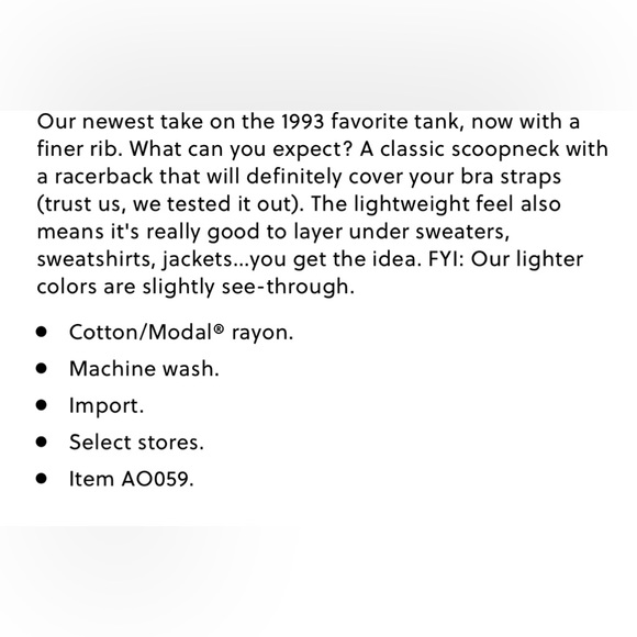 NWT J. Crew Fine Ribbed Tank in Heather Grey XXL - Picture 6 of 6